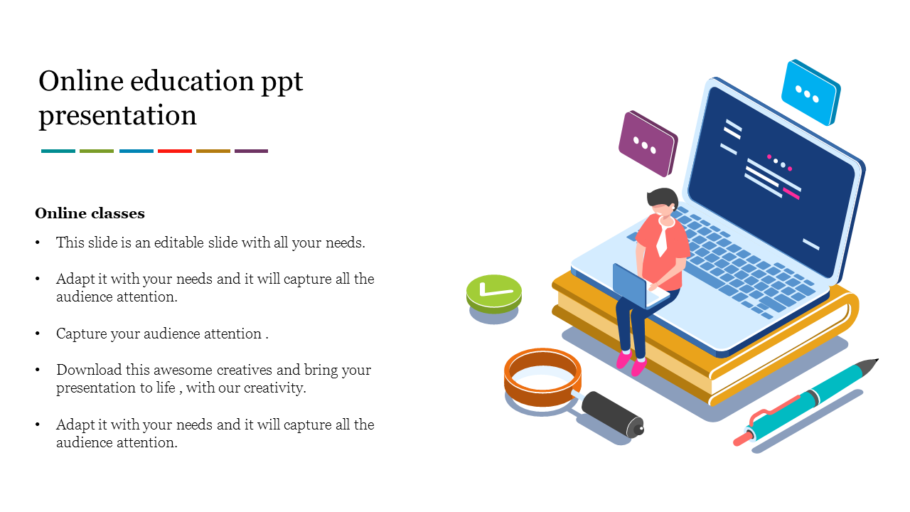 online education presentation introduction